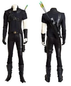 Marvel Captain America Civil War Hawkeye Clint Barton Cosplay Costume
