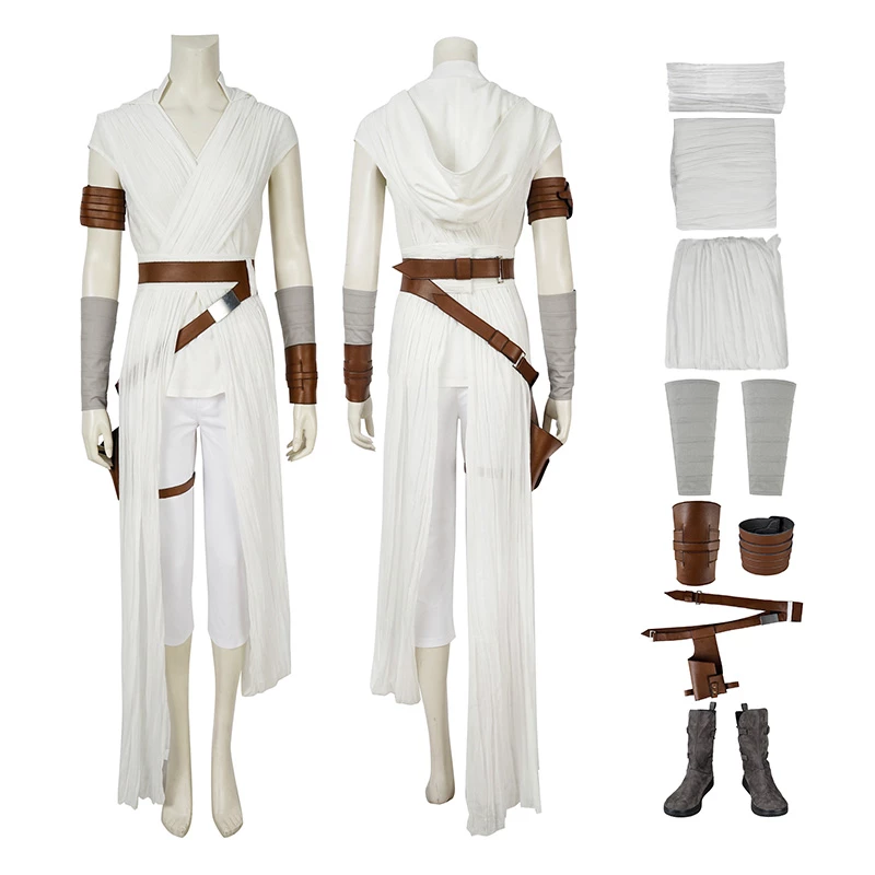 Rey Costume Star Wars 9 The Rise Of Skywalker Rey Cosplay Costume 3 Rey Costume Star Wars 9 The Rise Of Skywalker Rey Cosplay Costume
