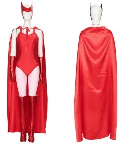 2021 Wanda Costume WandaVision Maximoff Scarlet Witch Cosplay Suit