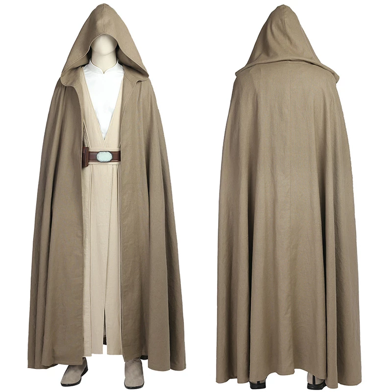Star Wars 8 The Last Jedi Luke Skywalker Cosplay Costume Suit 3 Star Wars 8 The Last Jedi Luke Skywalker Cosplay Costume Suit