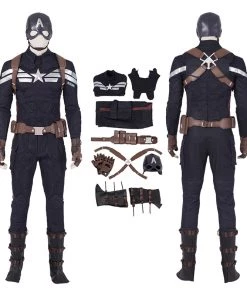 Steve Rogers Costume Avengers Endgame Captain America Cosplay Costumes