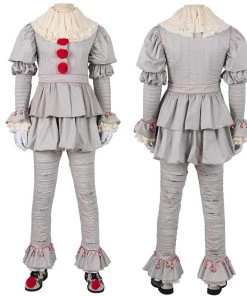 The Dancing Clown IT Chapter Two Pennywise Cosplay Costume Suit