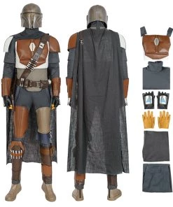 The Mandalorian Costumes Star Wars Cosplay Costume Top Level