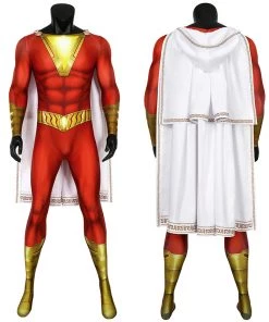 Billy Batson William Joseph Cosplay Costume Halloween Suit