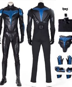 Dick Grayson Costume Richard John Cosplay Suit