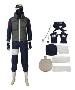 Full Set Of NARUTO Ninja Kakashi Cosplay Costume