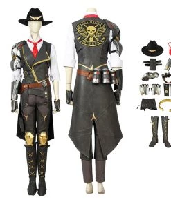 Ashe Costumes Overwatch Cosplay Costumes Full Set