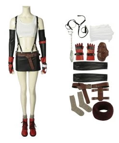 Final Fantasy 7 Costume Remake Tifa Cosplay Costume