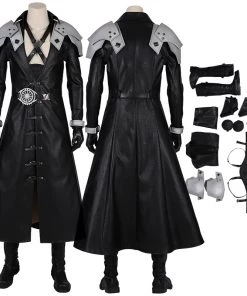 Final Fantasy VII Remake Sephiroth Cosplay Costume Suit