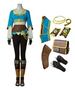 The Legend Of Zelda Breath Of The Wild Princess Zelda Cosplay Costume