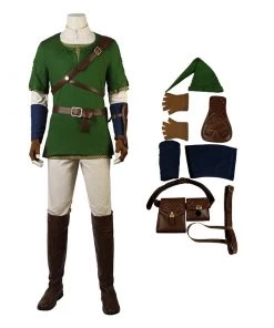 The Legend Of Zelda Twilight Princess Link Cosplay Costume