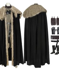 Jon Snow Cosplay Costume Aegon Targaryen Halloween Suit