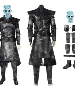 Night King Cosplay Costume Male Halloween Suit