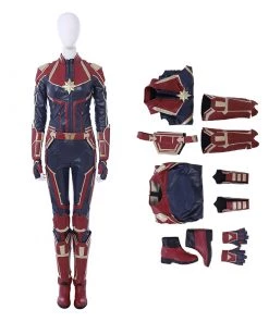 Carol Danvers Cosplay Costume Captain Marvel Costume