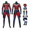 Carol Danvers Costume Avengers 4 Endgame Captain Marvel Cosplay Costume -Ultimate Cosplay Store 0 800x800 47