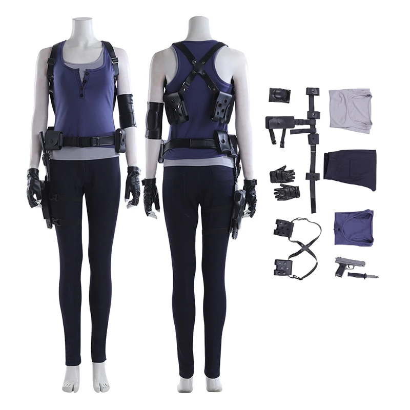 Jill Valentine Costume Resident Evil 3 Remake Cosplay Costume 3 Jill Valentine Costume Resident Evil 3 Remake Cosplay Costume