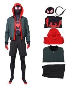 Spider Man Into The Spider Verse Aaron Davis Cosplay Costume