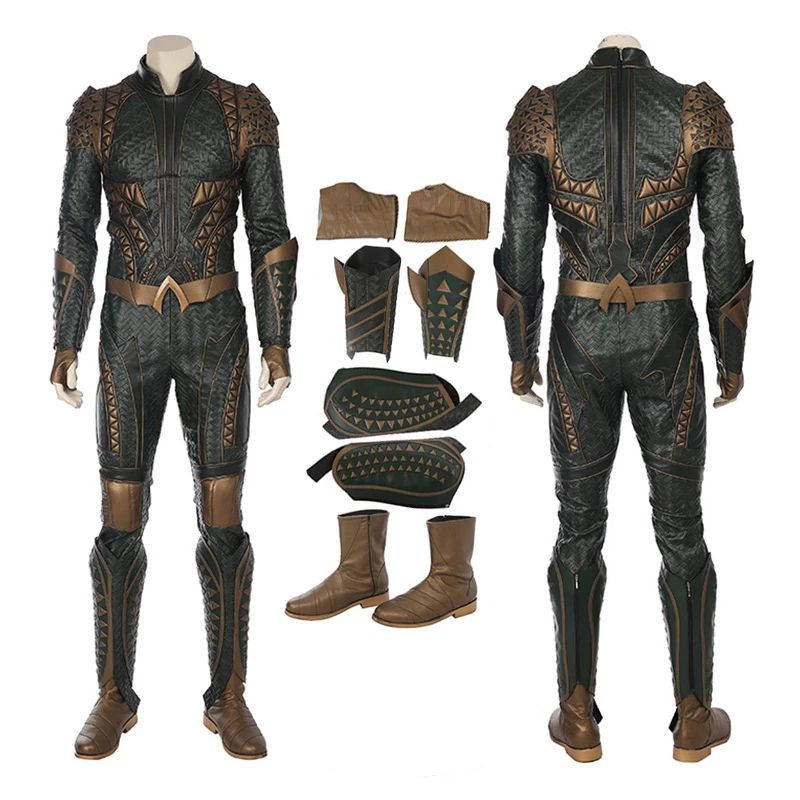 Arthur Curry Cosplay Costume Halloween Suit 3 Arthur Curry Cosplay Costume Halloween Suit