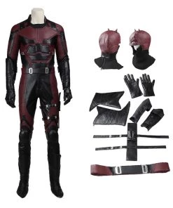 Marvel Superhero Daredevil Matt Murdock Cosplay Costume