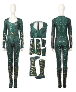 Mera Jumpsuit Halloween Cosplay Costume