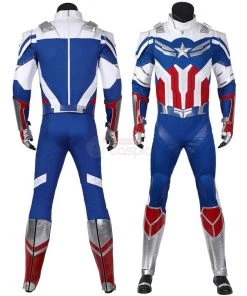 2021 Captain America Sam Wilson Costume New The Falcon and the Winter Soldier Cosplay Suit -Ultimate Cosplay Store 02 800x800 3