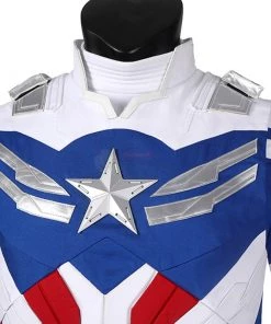 2021 Captain America Sam Wilson Costume New The Falcon and the Winter Soldier Cosplay Suit -Ultimate Cosplay Store 021A0774 800x800 3