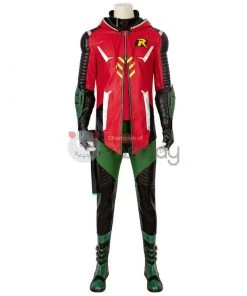 Knights Robin Red Costume Tim Drake Cosplay Suit -Ultimate Cosplay Store 021A7971 800x800 1