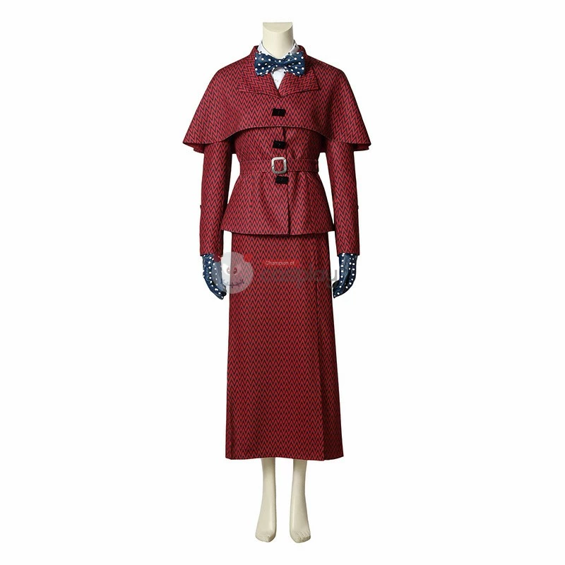 Mary Costume Mary Poppins Cosplay Costume 4 Mary Costume Mary Poppins Cosplay Costume - Image 2