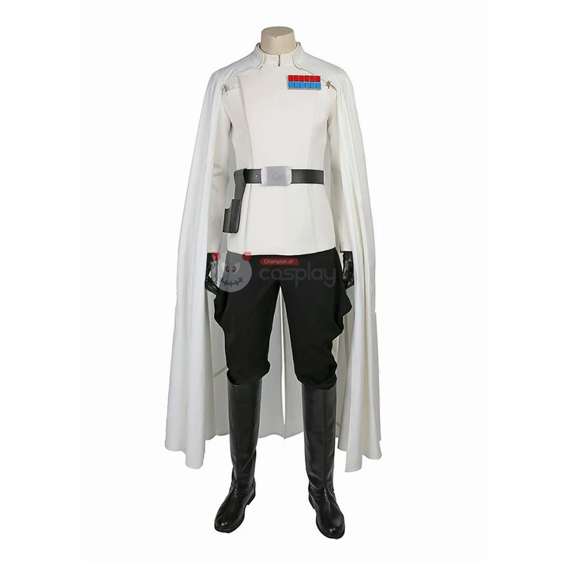 Rogue One A Star Wars Story Orson Krennic Cosplay Costume Deluxe Outfit 4 Rogue One A Star Wars Story Orson Krennic Cosplay Costume Deluxe Outfit - Image 2