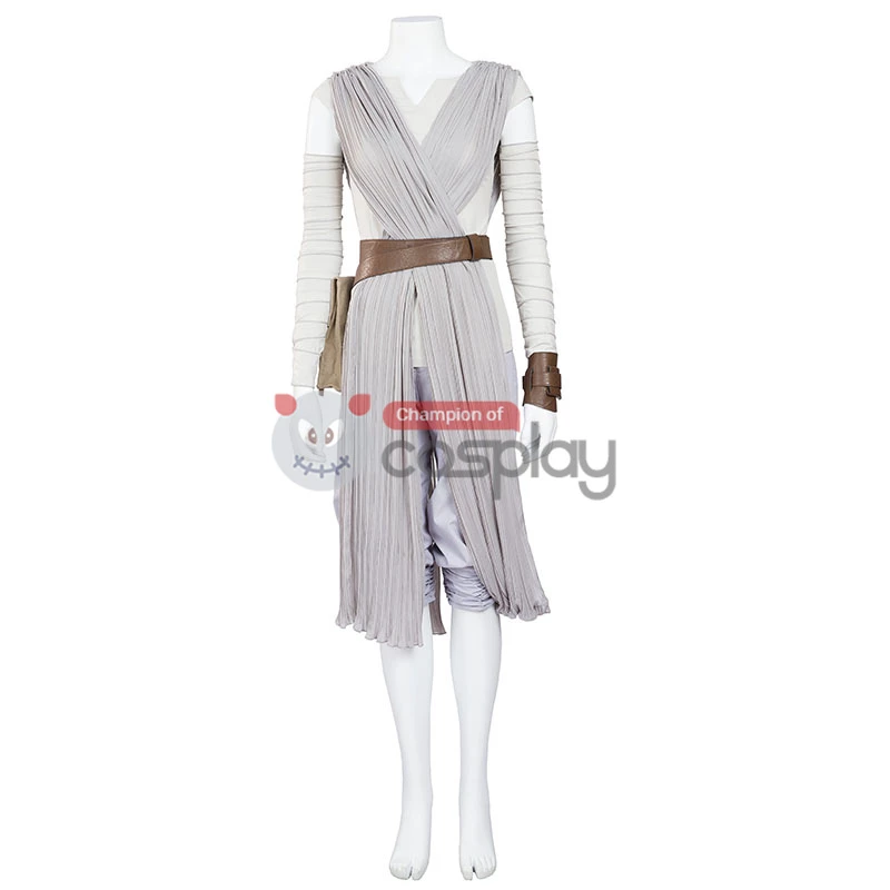 Star Wars Rey Cosplay Costume Upgraded Version 4 Star Wars Rey Cosplay Costume Upgraded Version - Image 2