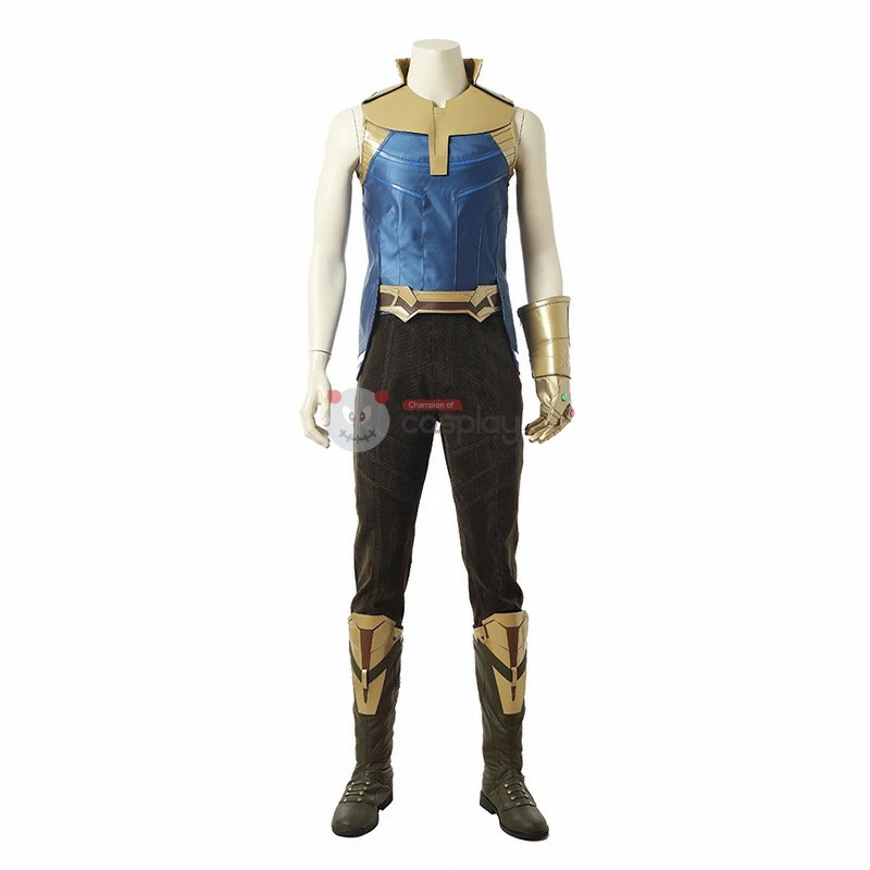 Thanos Cosplay Costume Top Level Avengers Infinity War Costume With Infinity Gauntlet 4 Thanos Cosplay Costume Top Level Avengers Infinity War Costume With Infinity Gauntlet - Image 2