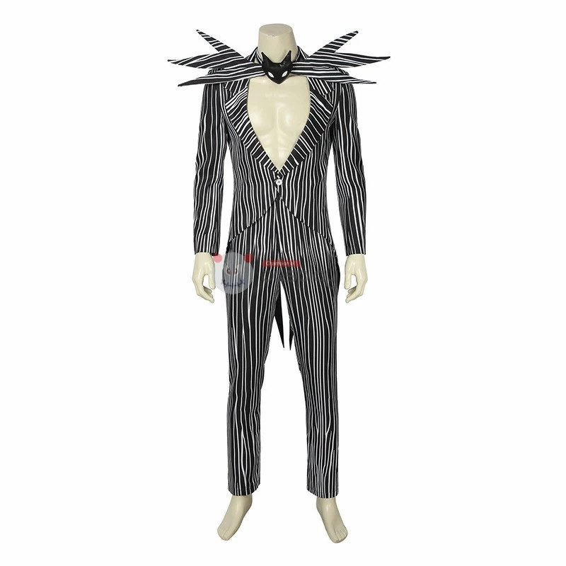 Jack Skellington Costumes The Nightmare Before Christmas Cosplay Costumes 4 Jack Skellington Costumes The Nightmare Before Christmas Cosplay Costumes - Image 2