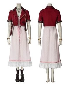 Aerith Gainsborough Costume Final Fantasy 7 Cosplay Costume