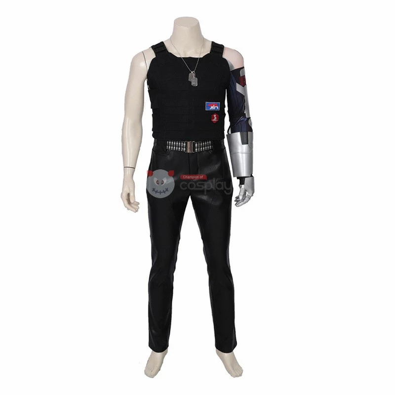 Johnny Silverhand Costume Cyberpunk 2077 Cosplay Costume 4 Johnny Silverhand Costume Cyberpunk 2077 Cosplay Costume - Image 2