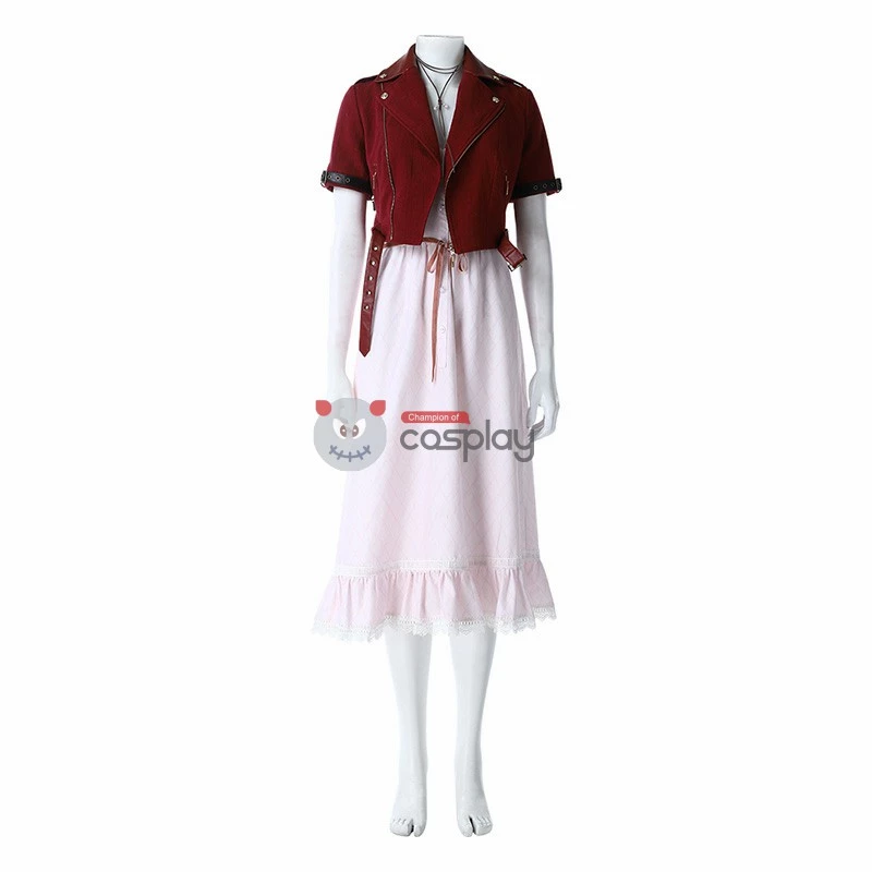 Top Alice Costume Final Fantasy VII Remake Cosplay Costume 4 Top Alice Costume Final Fantasy VII Remake Cosplay Costume - Image 2