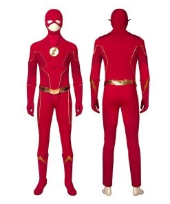 Barry Allen Cosplay Suit TF S6 Cosplay Costume Top Level