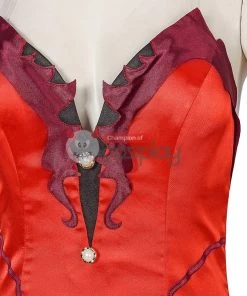 Aerith Gainsborough Costume Red Final Fantasy VII Remake Cosplay Costume -Ultimate Cosplay Store 11 800x800 132