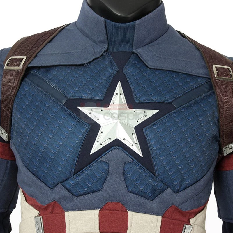 Captain America Costumes Avengers-Endgame Steve Rogers Cosplay Costumes 21 Captain America Costumes Avengers-Endgame Steve Rogers Cosplay Costumes - Image 19