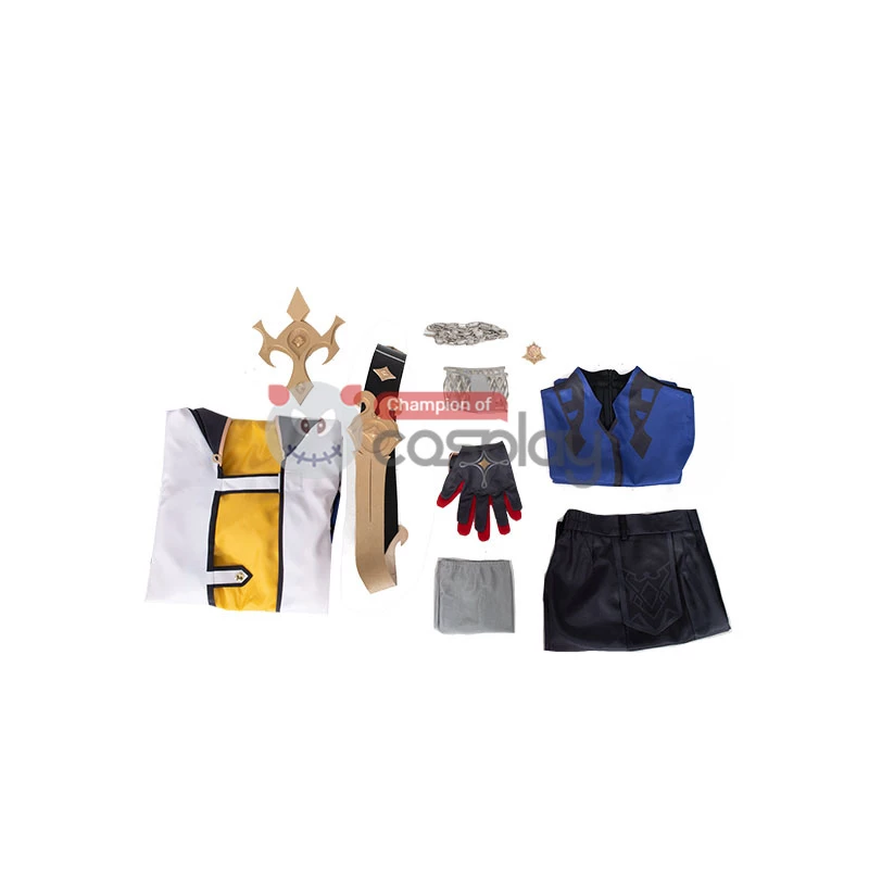 Genshin Impact Albedo Cosplay Costume 15 Genshin Impact Albedo Cosplay Costume - Image 13