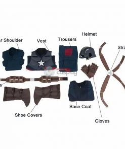 Captain America Cosplay Costumes Avengers Endgame Steve Rogers Costume -Ultimate Cosplay Store 122 800x800 1