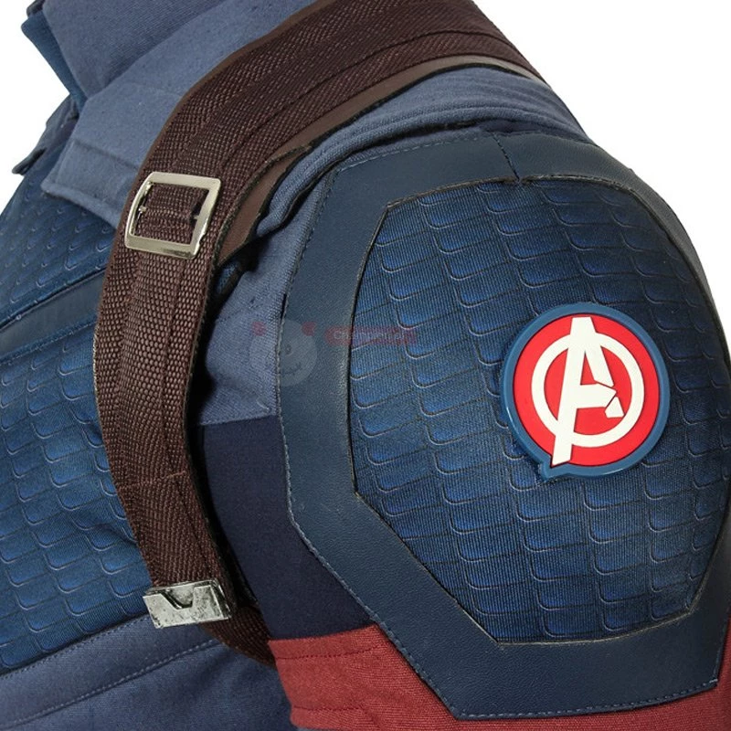 Captain America Costumes Avengers-Endgame Steve Rogers Cosplay Costumes 22 Captain America Costumes Avengers-Endgame Steve Rogers Cosplay Costumes - Image 20