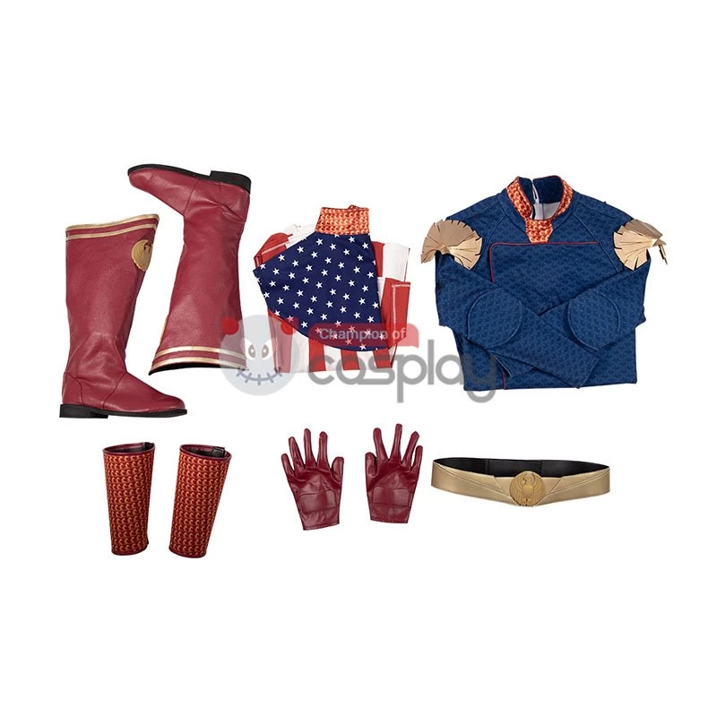 Homelander Costume The Boys Season 1 Cosplay Suit 16 Homelander Costume The Boys Season 1 Cosplay Suit - Image 14