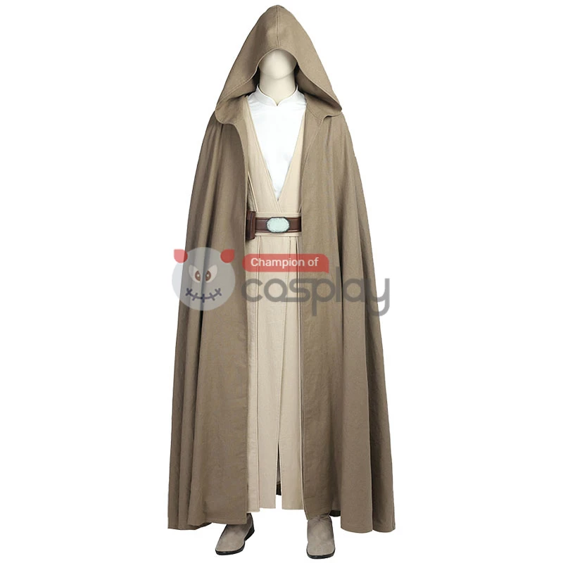 Star Wars 8 The Last Jedi Luke Skywalker Cosplay Costume Suit 15 Star Wars 8 The Last Jedi Luke Skywalker Cosplay Costume Suit - Image 13