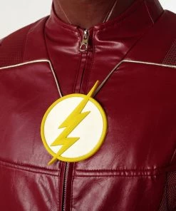 TF Season 4 Barry Allen Cosplay Costume Leather Deluxe Suit -Ultimate Cosplay Store 14 800x800 80