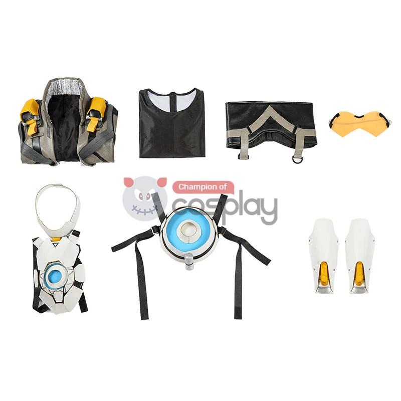 Tracer Costumes Overwatch 2 Lena Oxton Cosplay Costume 18 Tracer Costumes Overwatch 2 Lena Oxton Cosplay Costume - Image 16