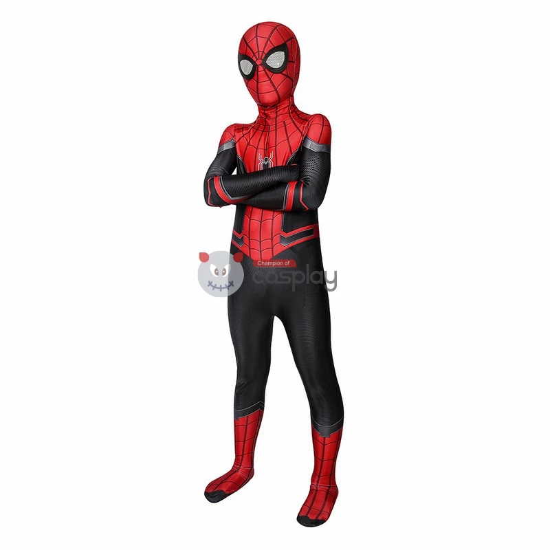 Kids Spider Man Costumes Peter Parker Spider-Man Far From Home Cosplay Costumes 6 Kids Spider Man Costumes Peter Parker Spider-Man Far From Home Cosplay Costumes - Image 4