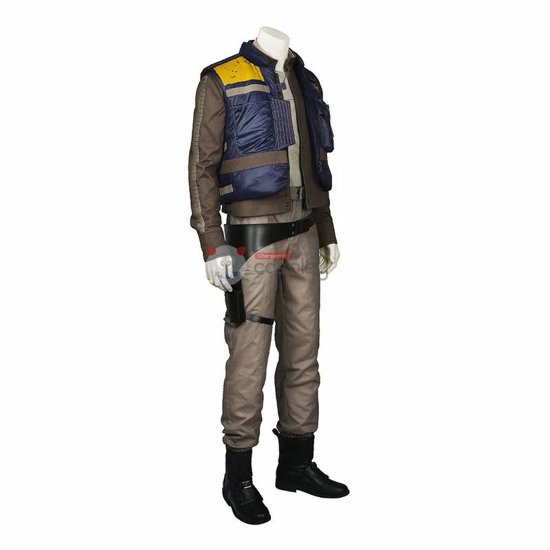Rogue One A Star Wars Story Cassian Andor Halloween Cosplay Costume Full Suit 5 Rogue One A Star Wars Story Cassian Andor Halloween Cosplay Costume Full Suit - Image 3