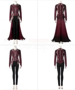 Wanda Maximoff Costume Doctor Strange in the Multiverse of Madness Scarlet Witch Cosplay Suit -Ultimate Cosplay Store 2 800x800 220