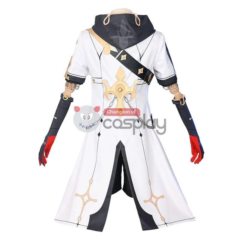Genshin Impact Albedo Cosplay Costume 5 Genshin Impact Albedo Cosplay Costume - Image 3