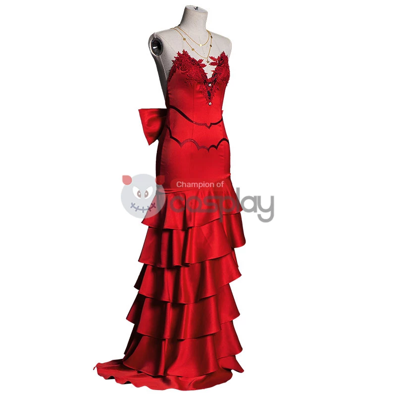 Final Fantasy VII Remake Aerith Gainsborough Cosplay Costume Suit 4 Final Fantasy VII Remake Aerith Gainsborough Cosplay Costume Suit - Image 3